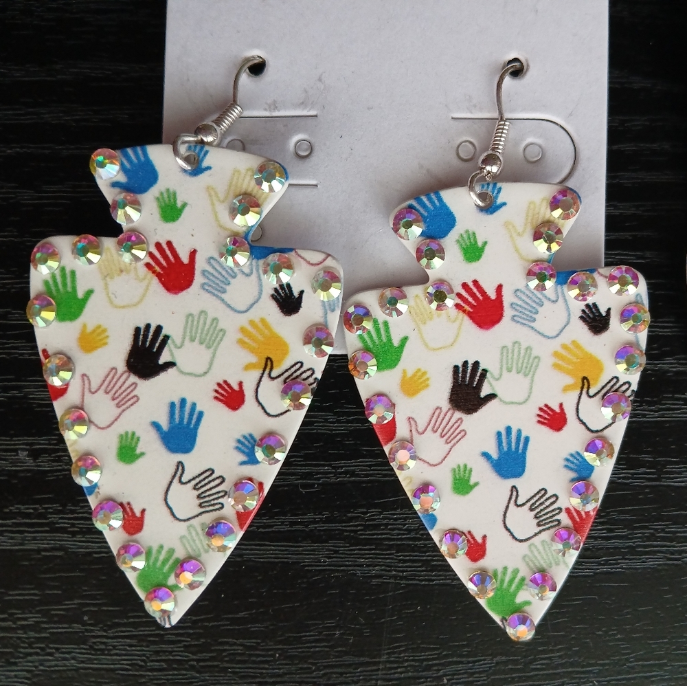 💎 BUNDLE Women's Costume Jewelry Earrings Lot of Two - Picture 3 of 4